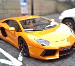 Ferrari Yellow Car